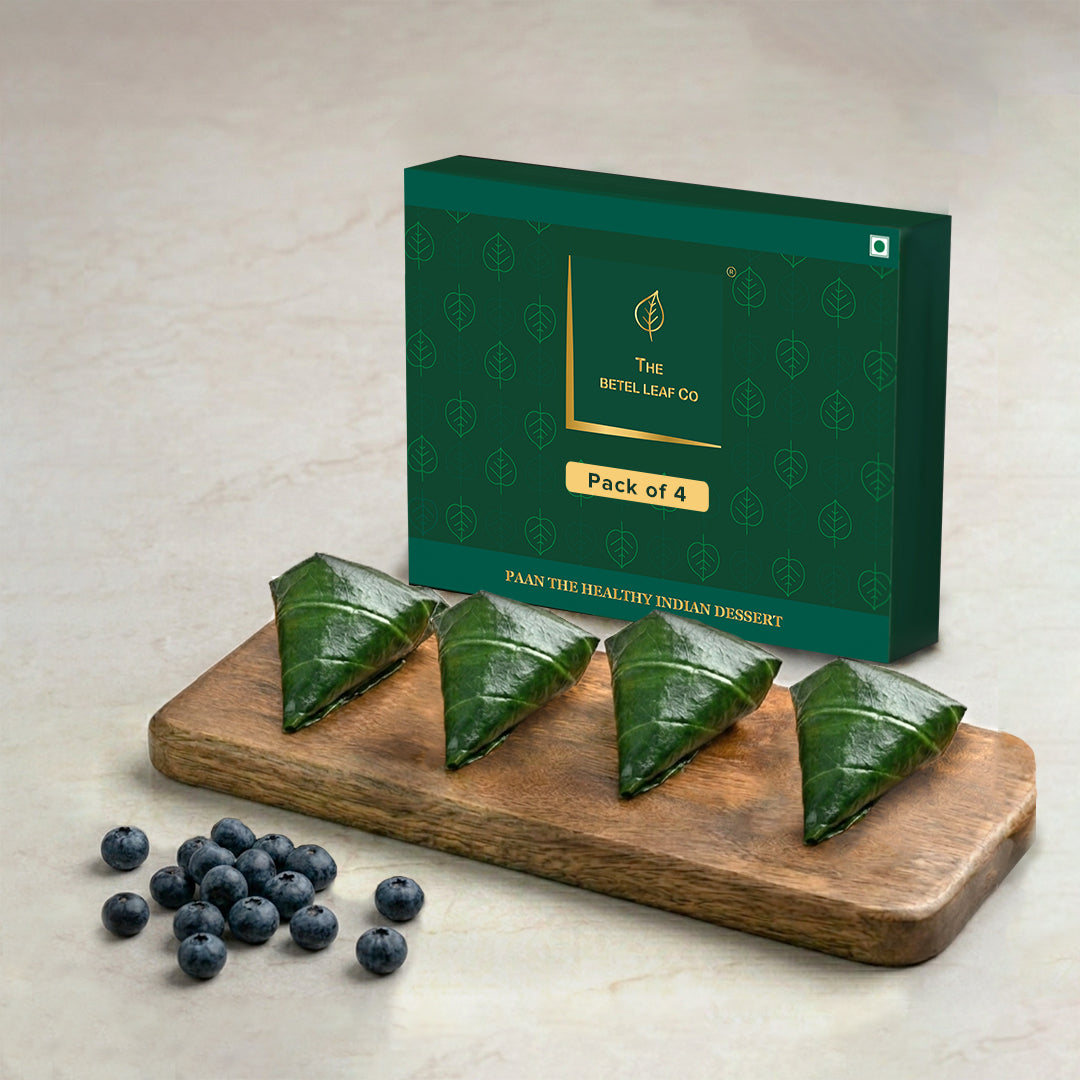 Blueberry Gulkand Meetha Paan (Pack of 4)