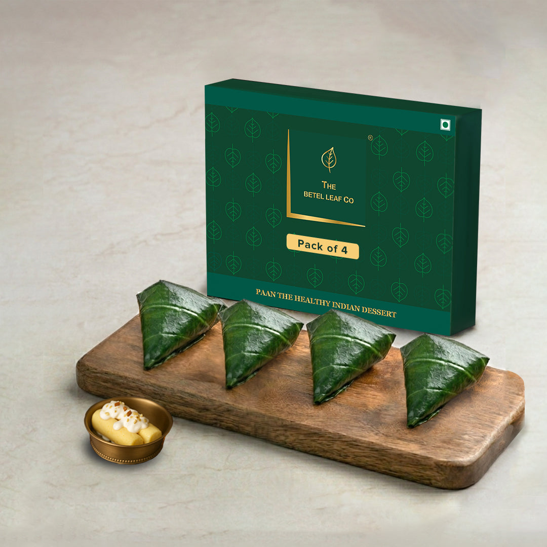 Malai Kulfi Gulkand Meetha Paan (Pack of 4)