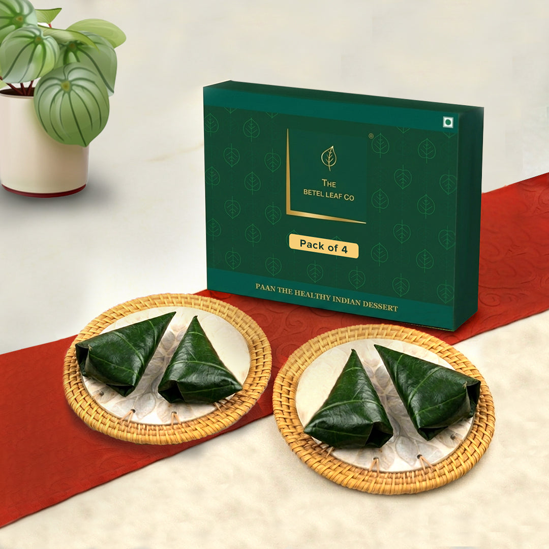 Signature Calcutta Gulkand Meetha Paan (Pack of 4)