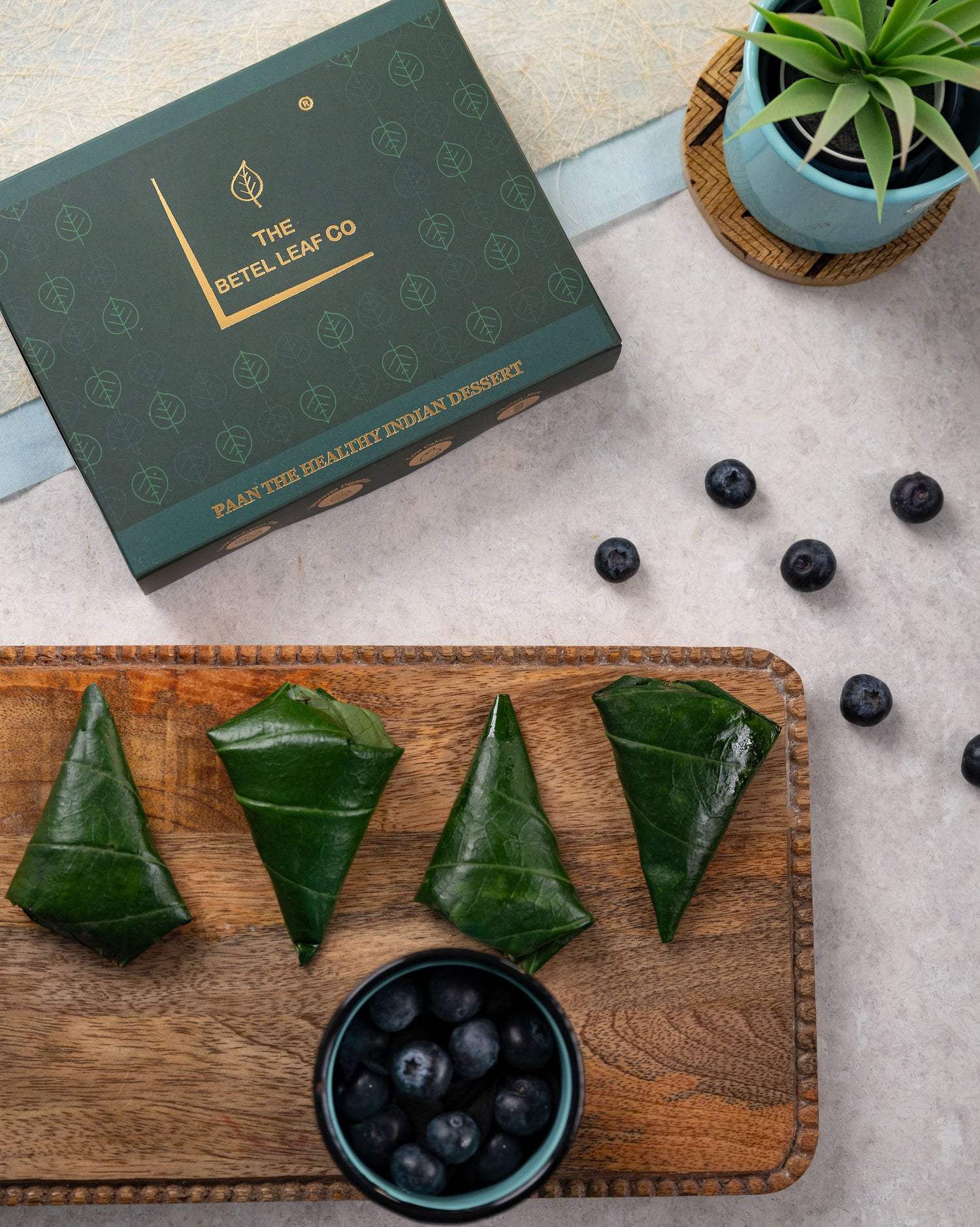 Blueberry Gulkand Meetha Paan (Pack of 4)