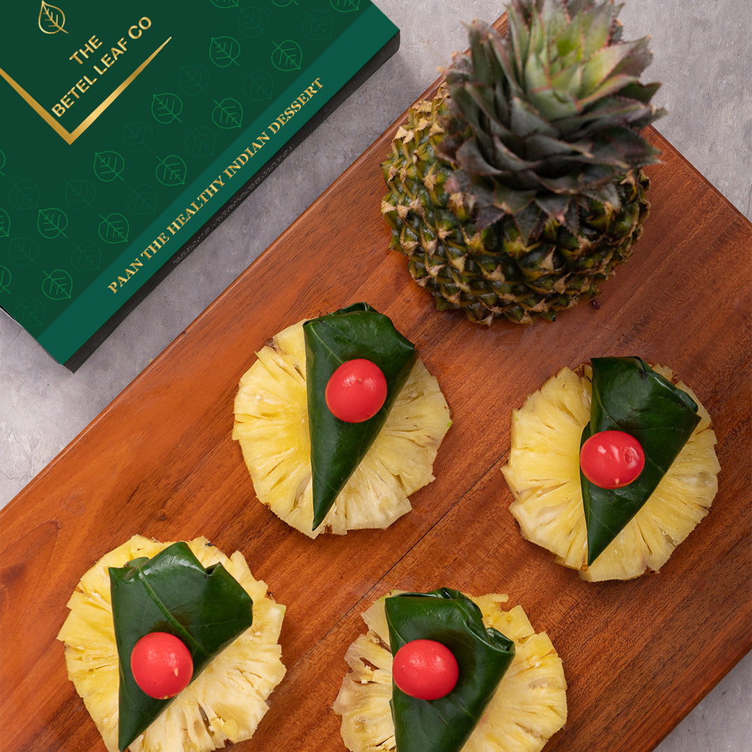 Cherry Pineapple Gulkand Meetha Paan (Pack of 4)