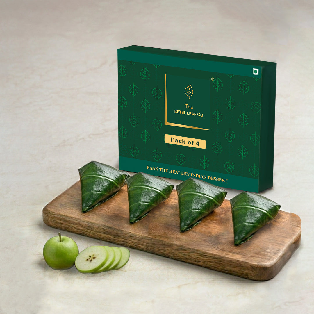 Exotic Green Apple Gulkand Meetha Paan (Pack of 4)