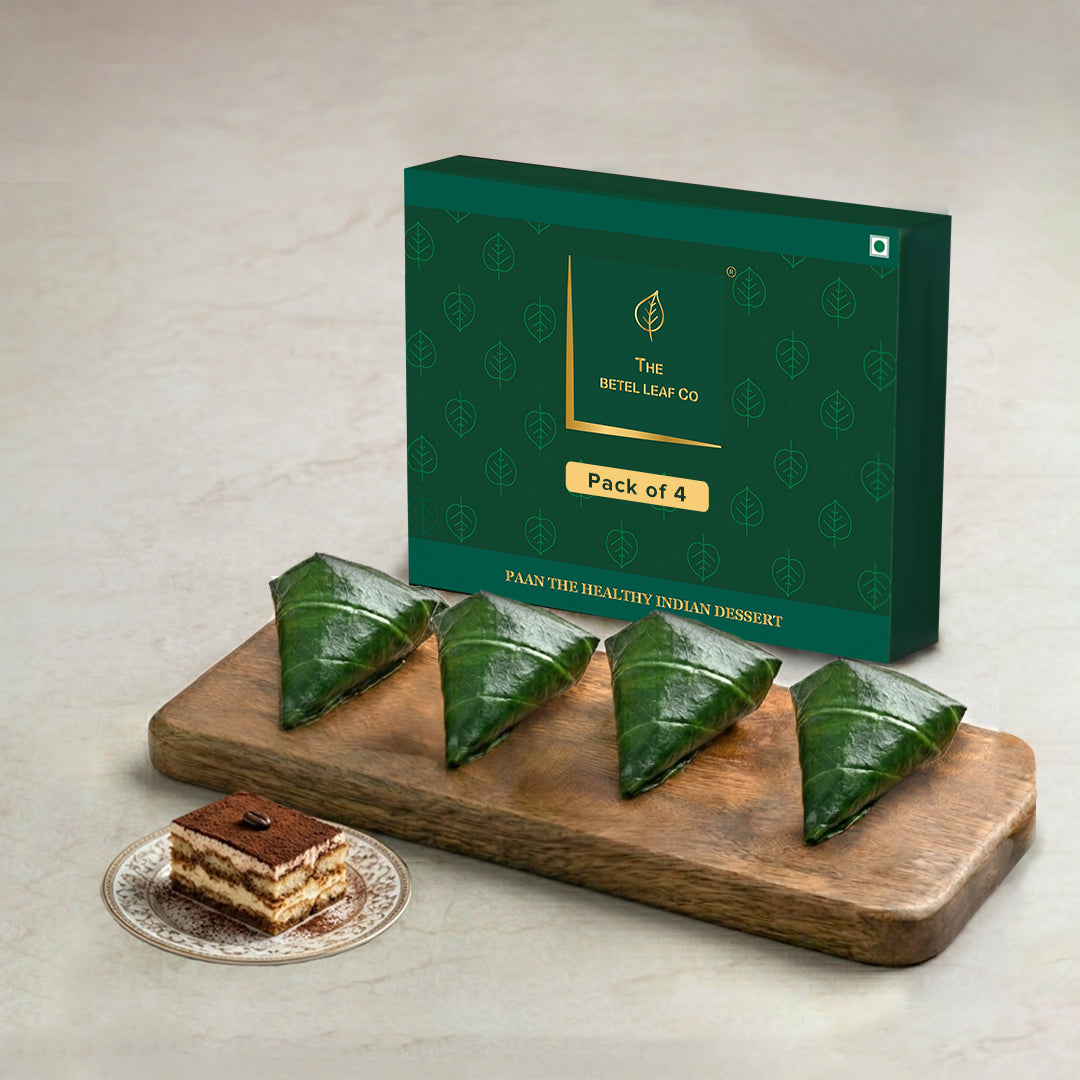 Exotic Tiramisu Gulkand Meetha Paan (Pack of 4)