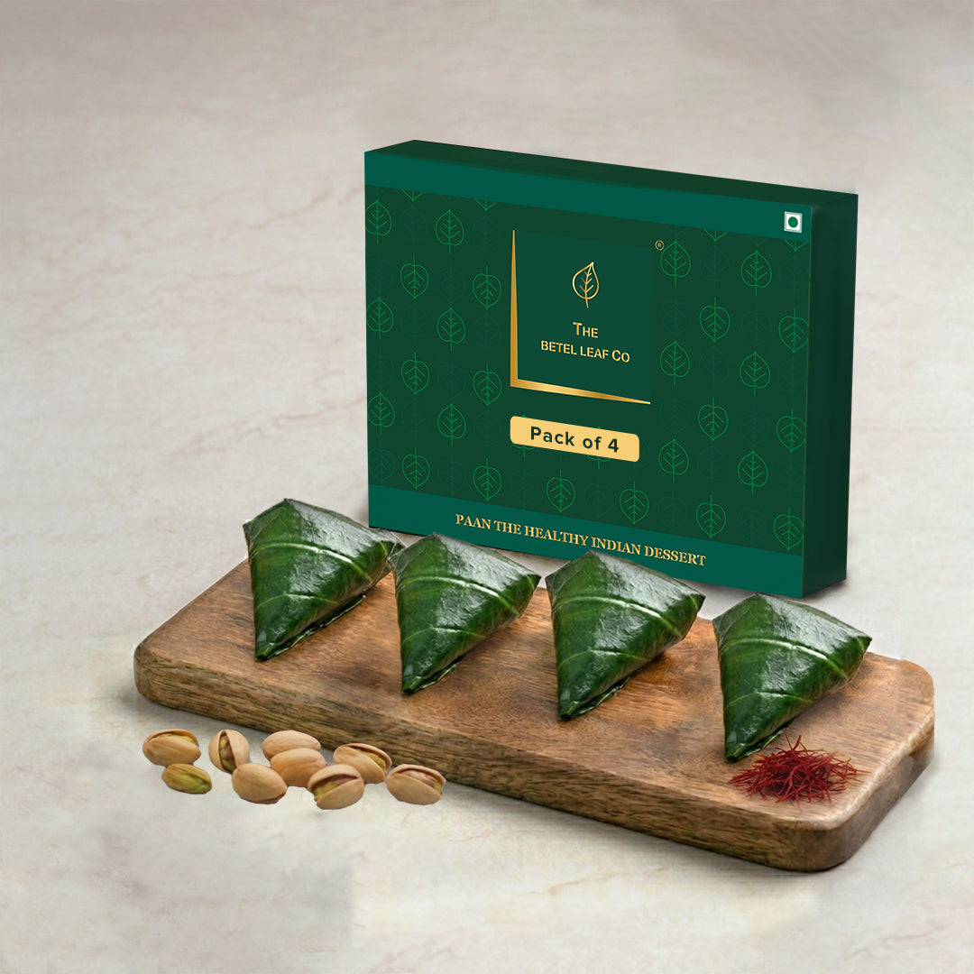 Kesar Pista Gulkand Meetha Paan (Pack of 4)