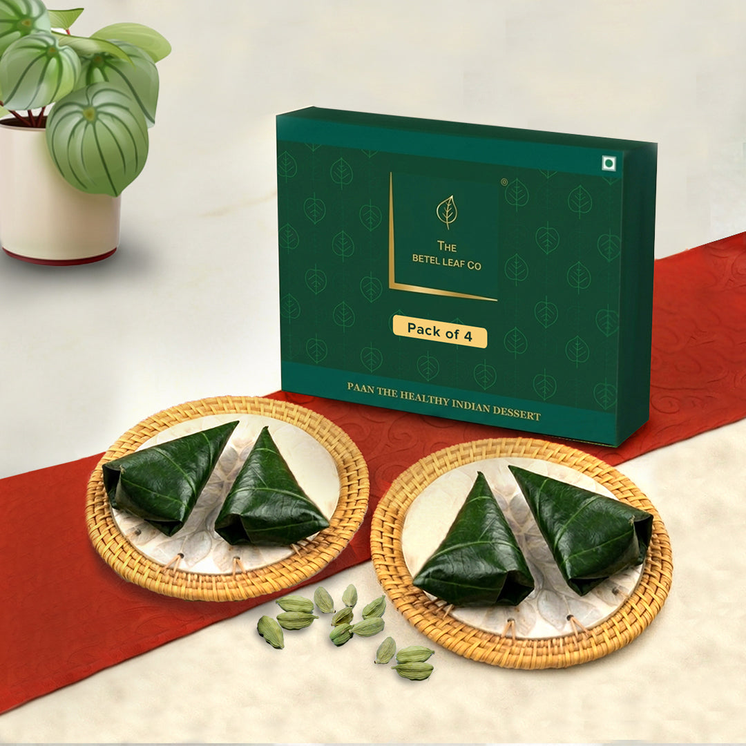 Natural Elaichi Supari Saada Paan (Pack of 4)
