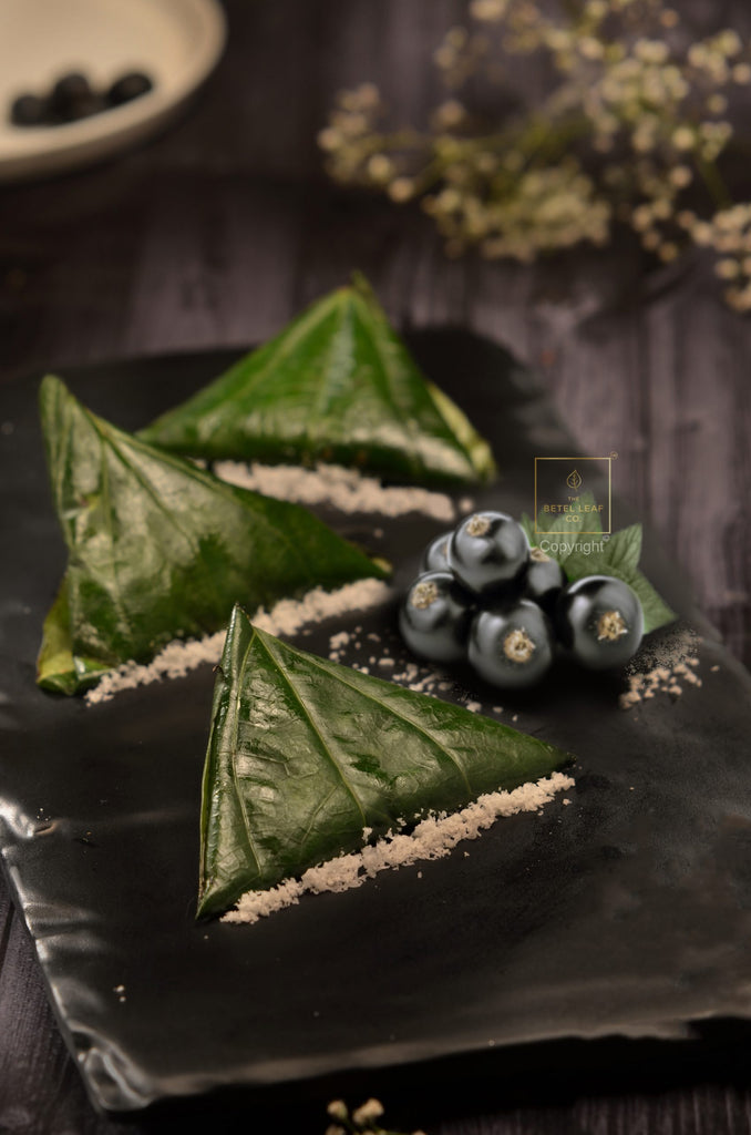 Black current flavour meetha paan